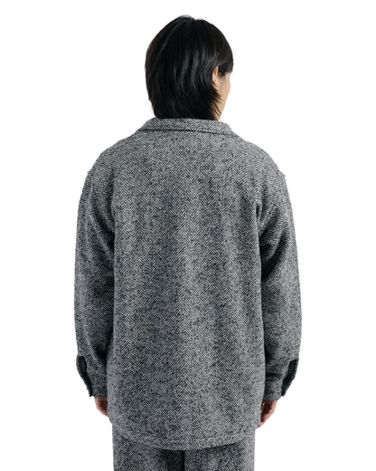lost & found Beams Plus Beams Plus 4B Cuffs Jacket Herringbone Black