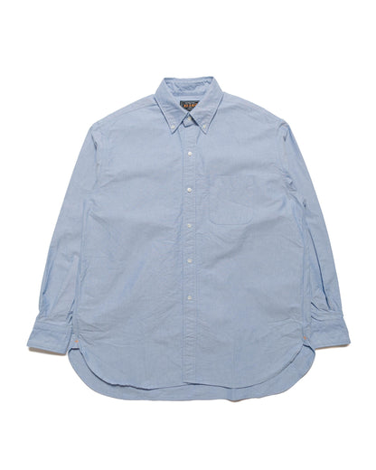 Beams Plus B.D. American Oxford Classic Fit Blue