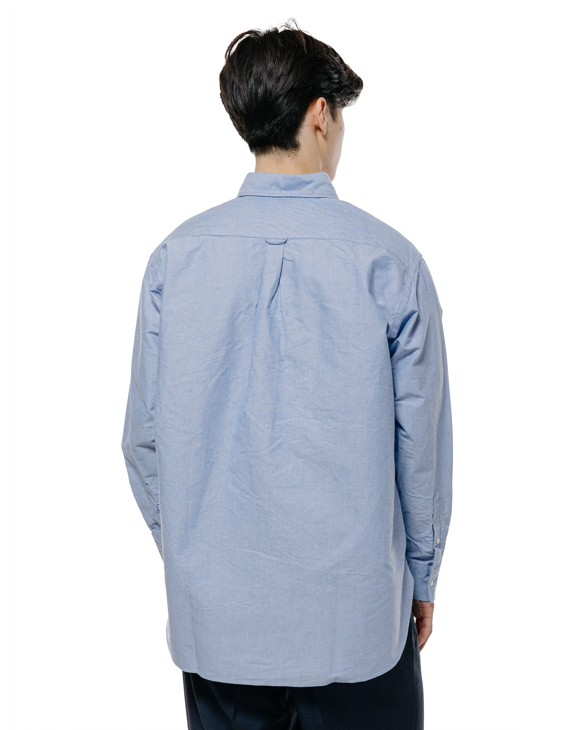 Beams Plus B.D. American Oxford Classic Fit Blue