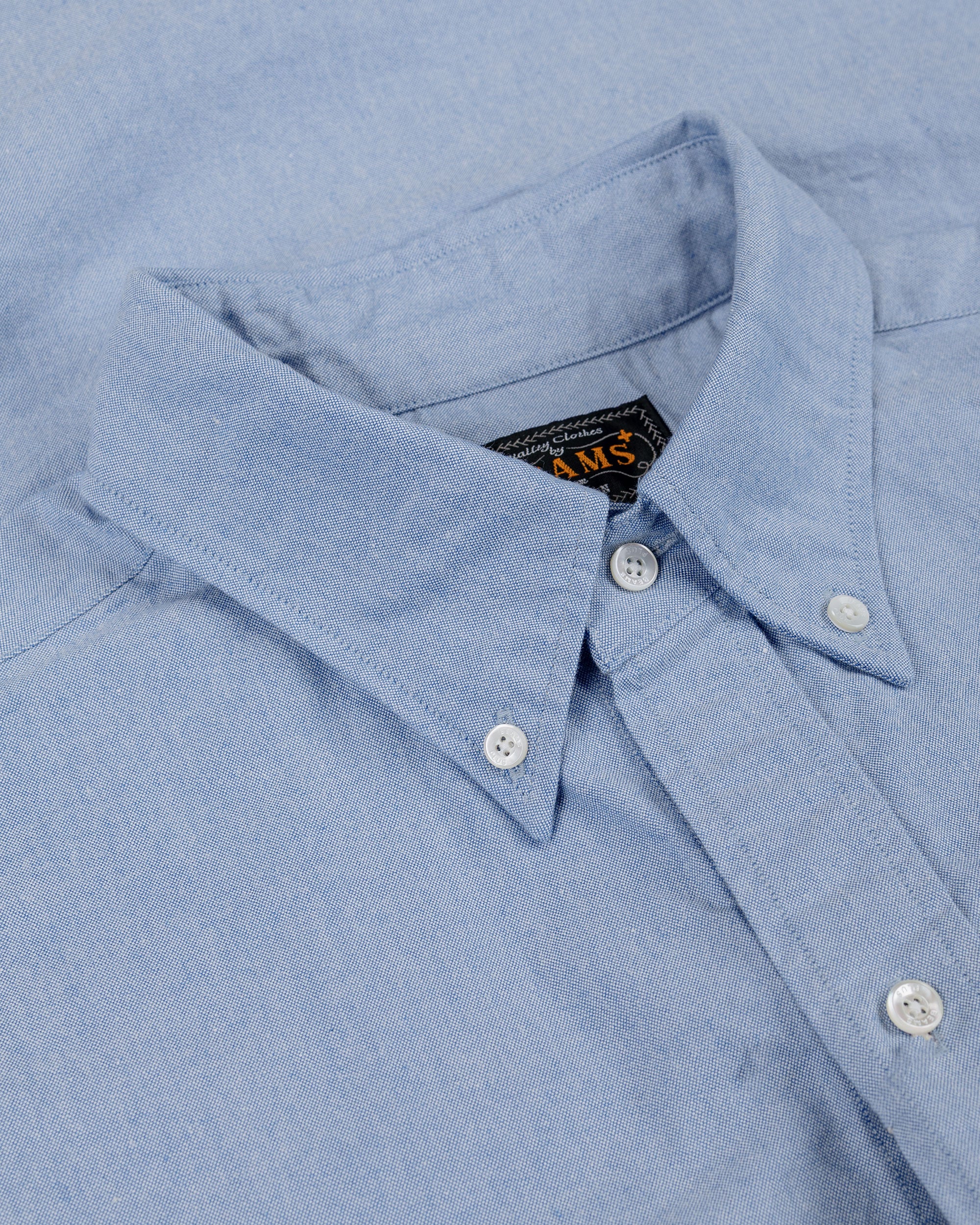 Beams Plus B.D. American Oxford Classic Fit Blue Beams Plus B.D. American Oxford Classic Fit Blue