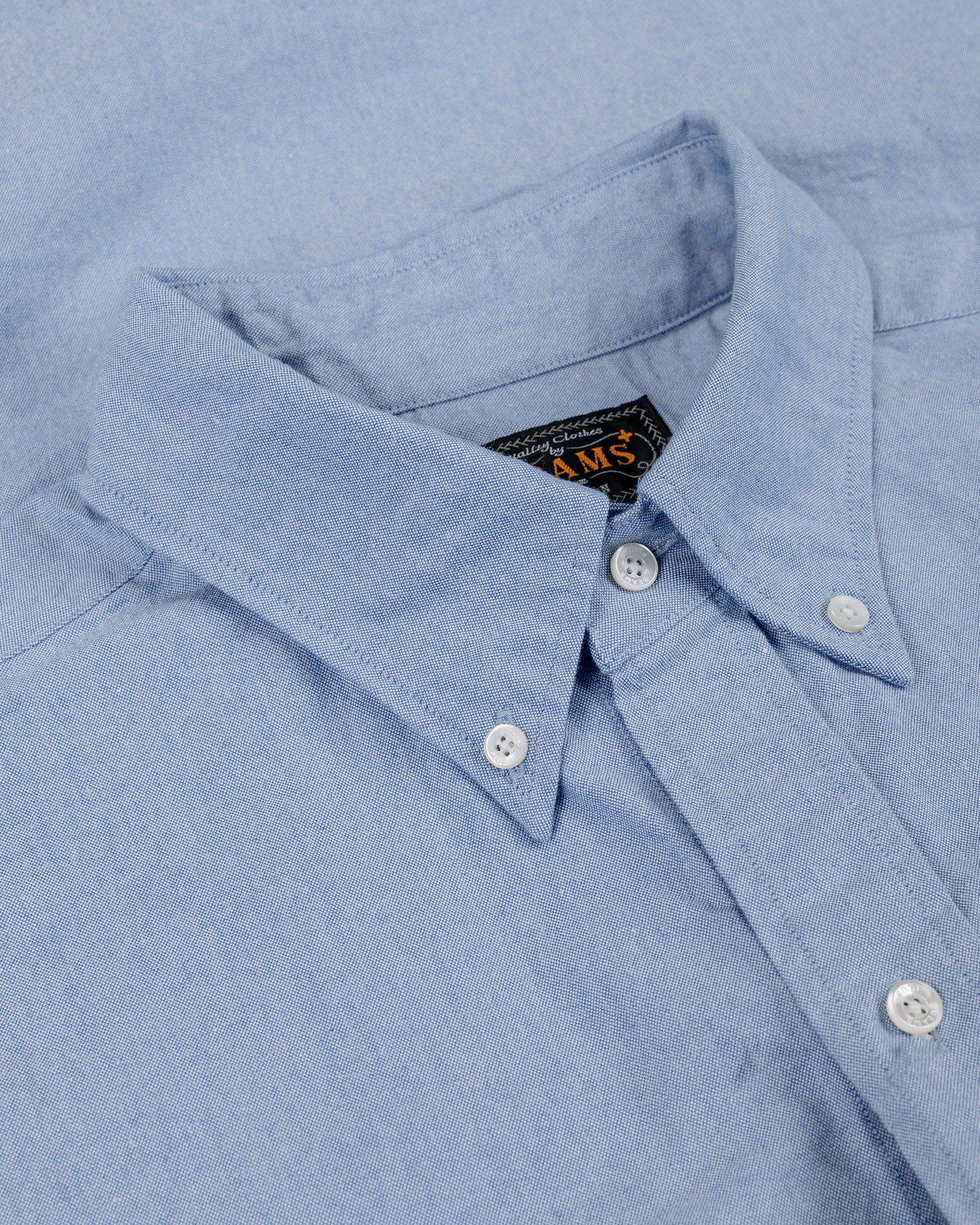 lost & found Beams Plus Beams Plus B.D. American Oxford Classic Fit Blue