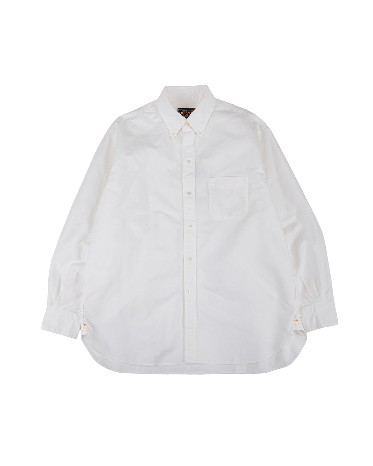 lost & found Beams Plus Beams Plus B.D. American Oxford Classic Fit White
