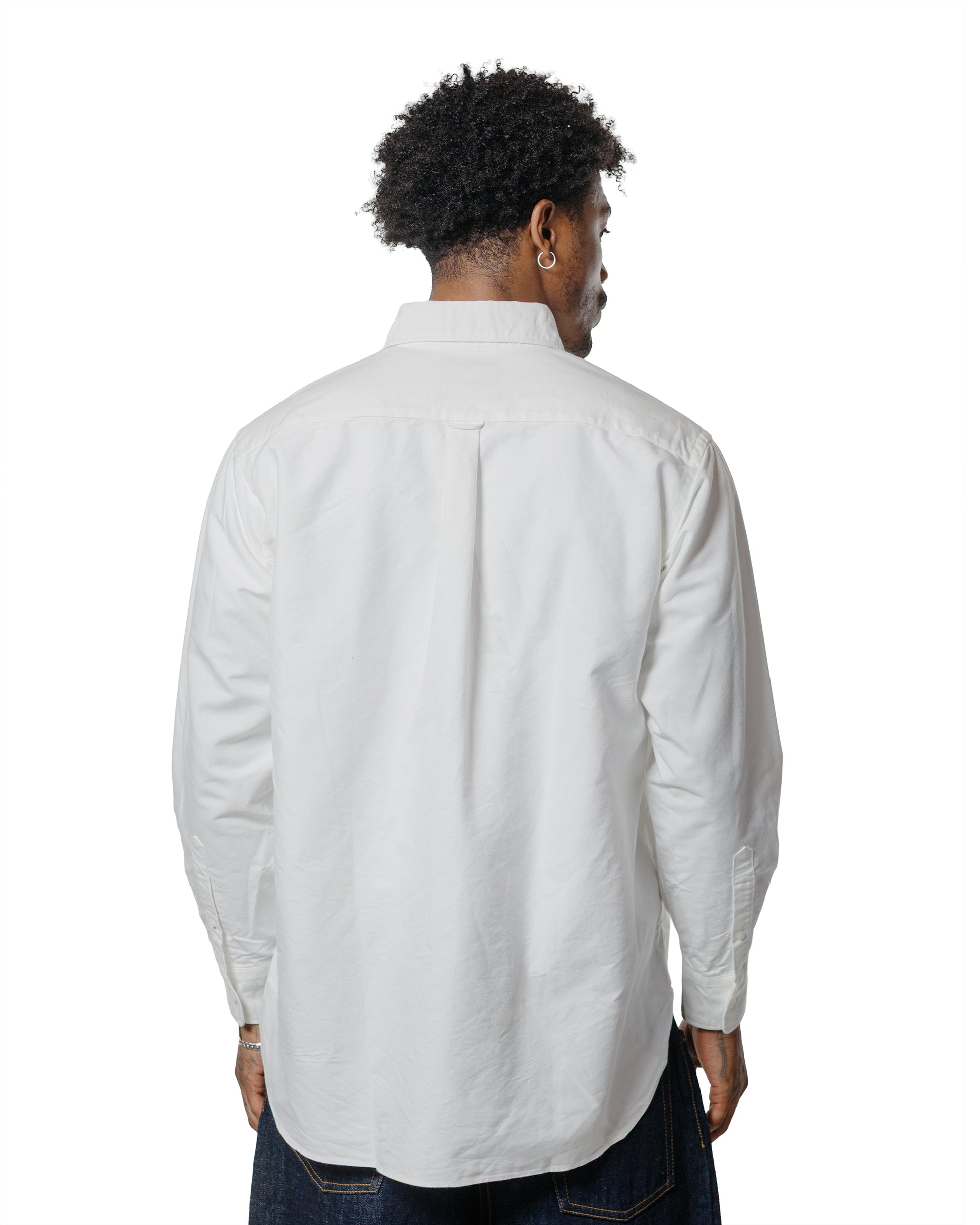 Beams Plus B.D. American Oxford Classic Fit White