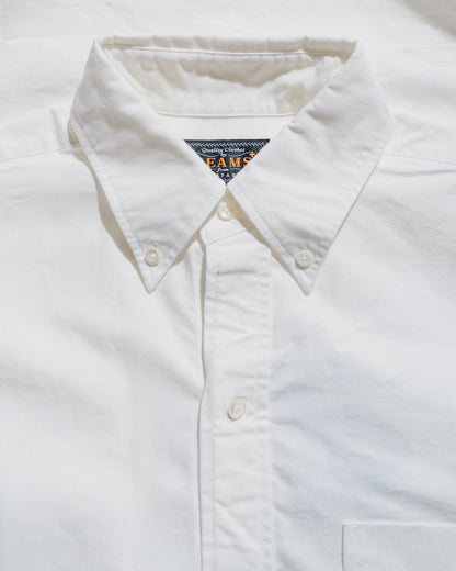 Beams Plus B.D. American Oxford Classic Fit White