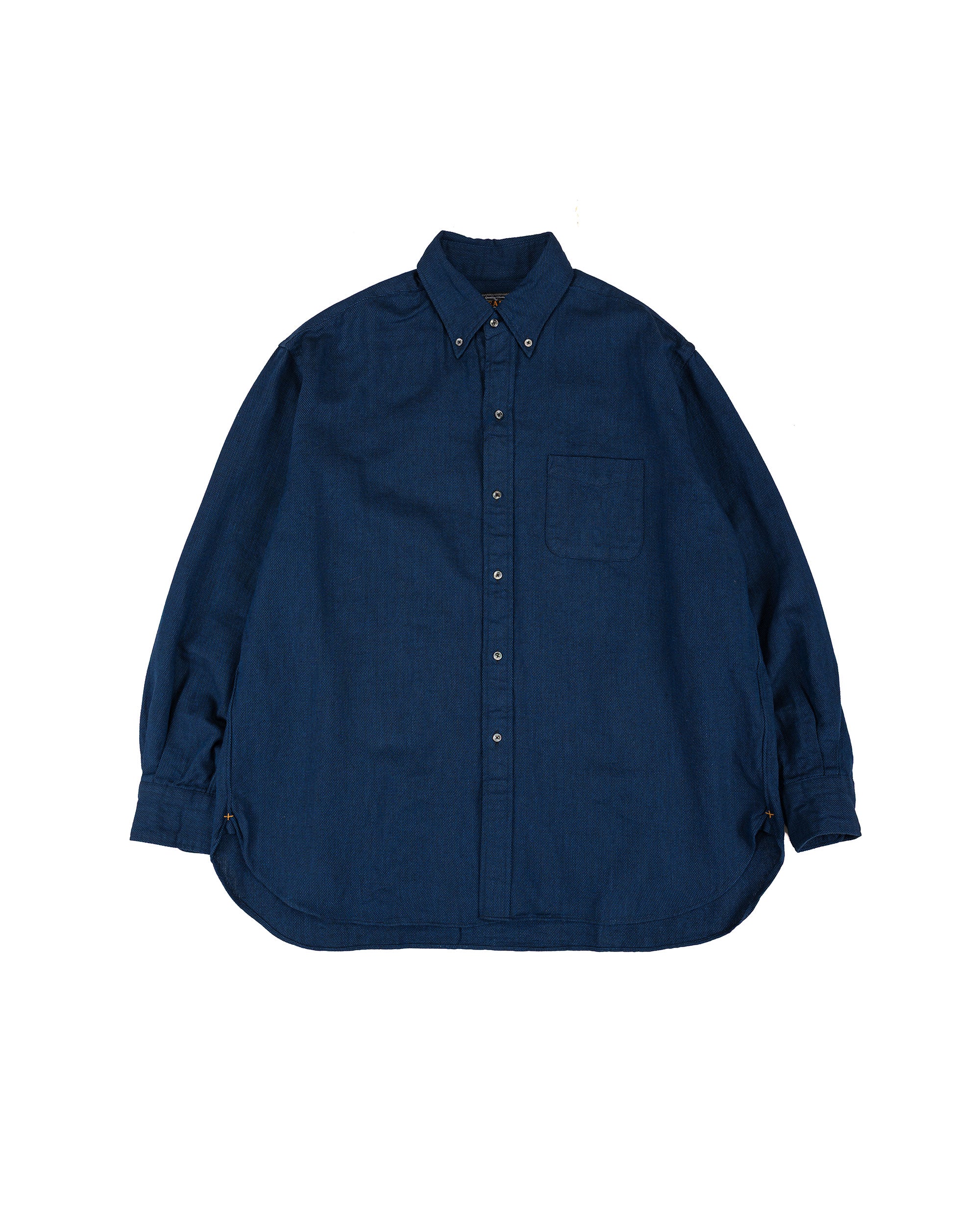 BEAMS PLUS B.D. クラシックフィット オックスフォード インディゴ