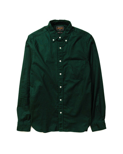 Beams Plus B.D. Colour Oxford Green