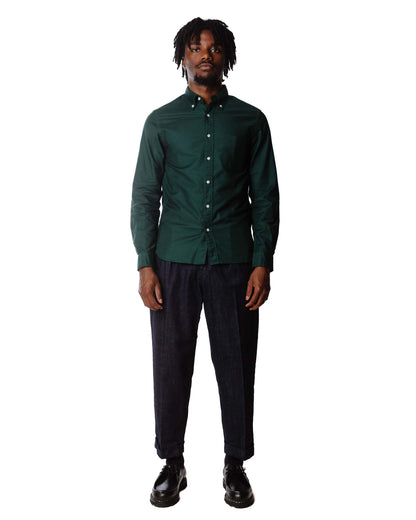 Beams Plus B.D. Colour Oxford Green Model 