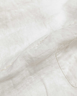 Beams Plus B.D. Linen Oxford White fabric