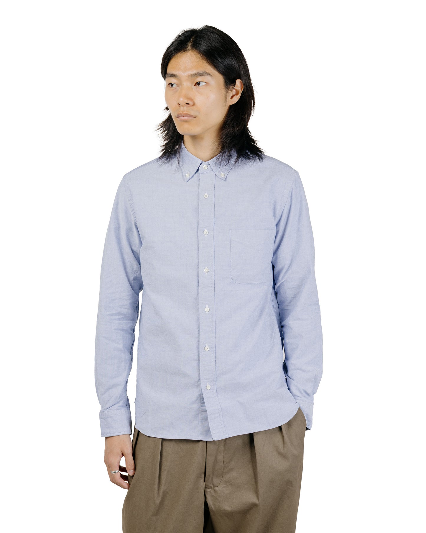 Beams Plus B.D. Oxford Blue