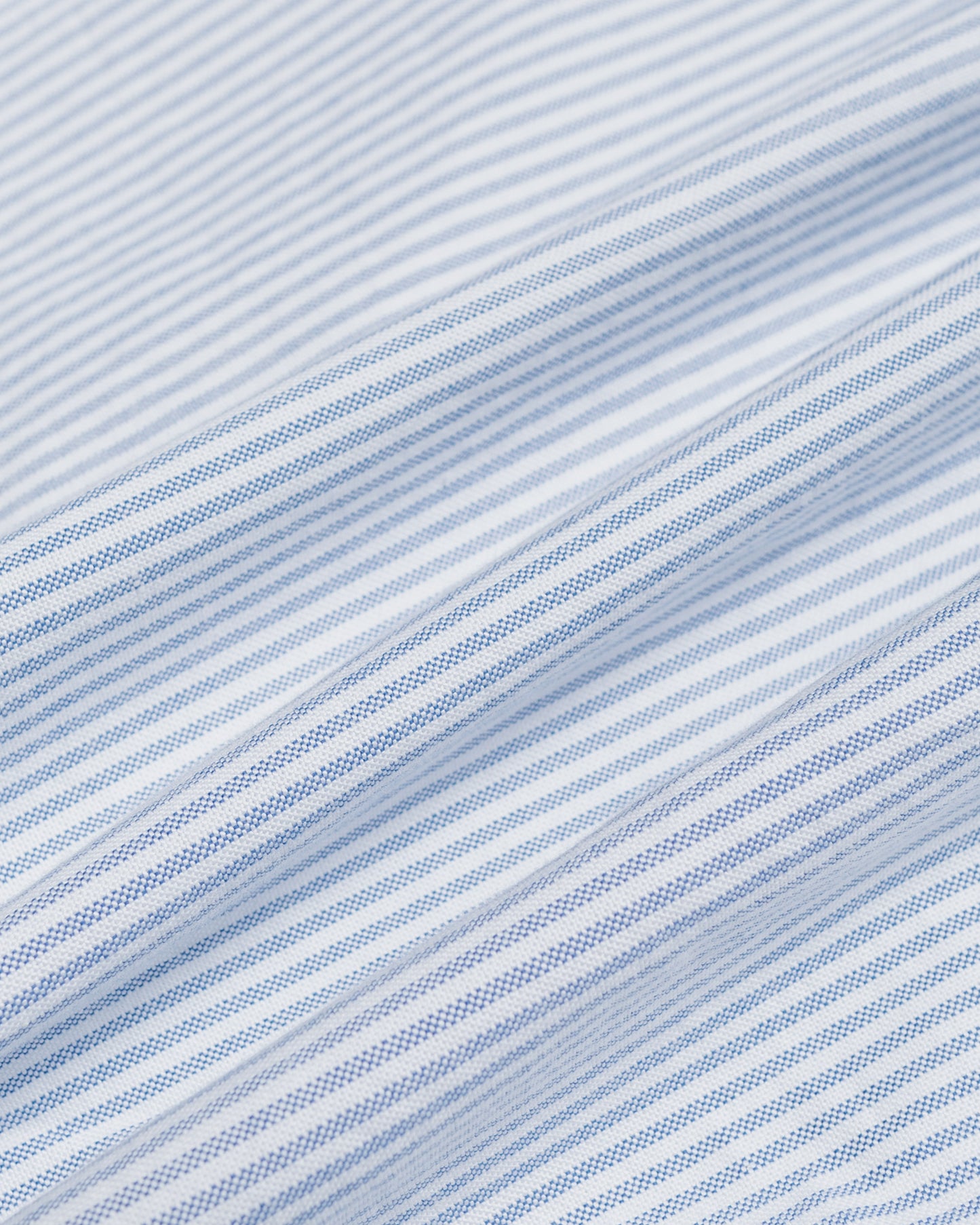 Beams Plus B.D. Oxford Candy Stripe Blue fabric