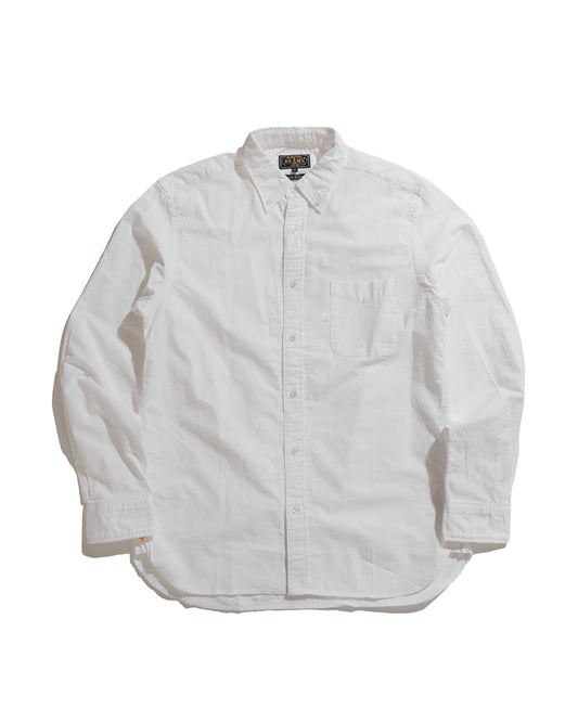 Beams Plus B.D. Oxford White