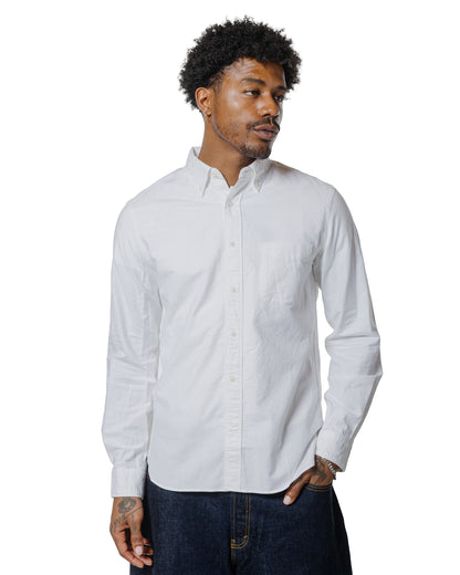 Beams Plus B.D. Oxford White