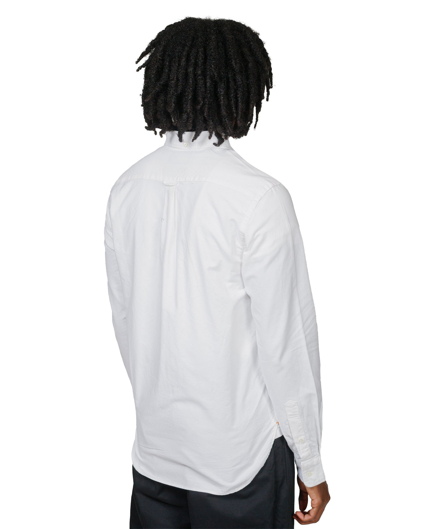 Beams Plus B.D. Oxford White model back