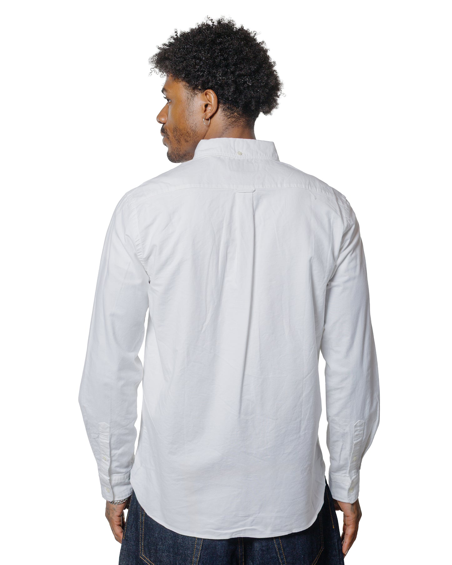 Beams Plus B.D. Oxford White