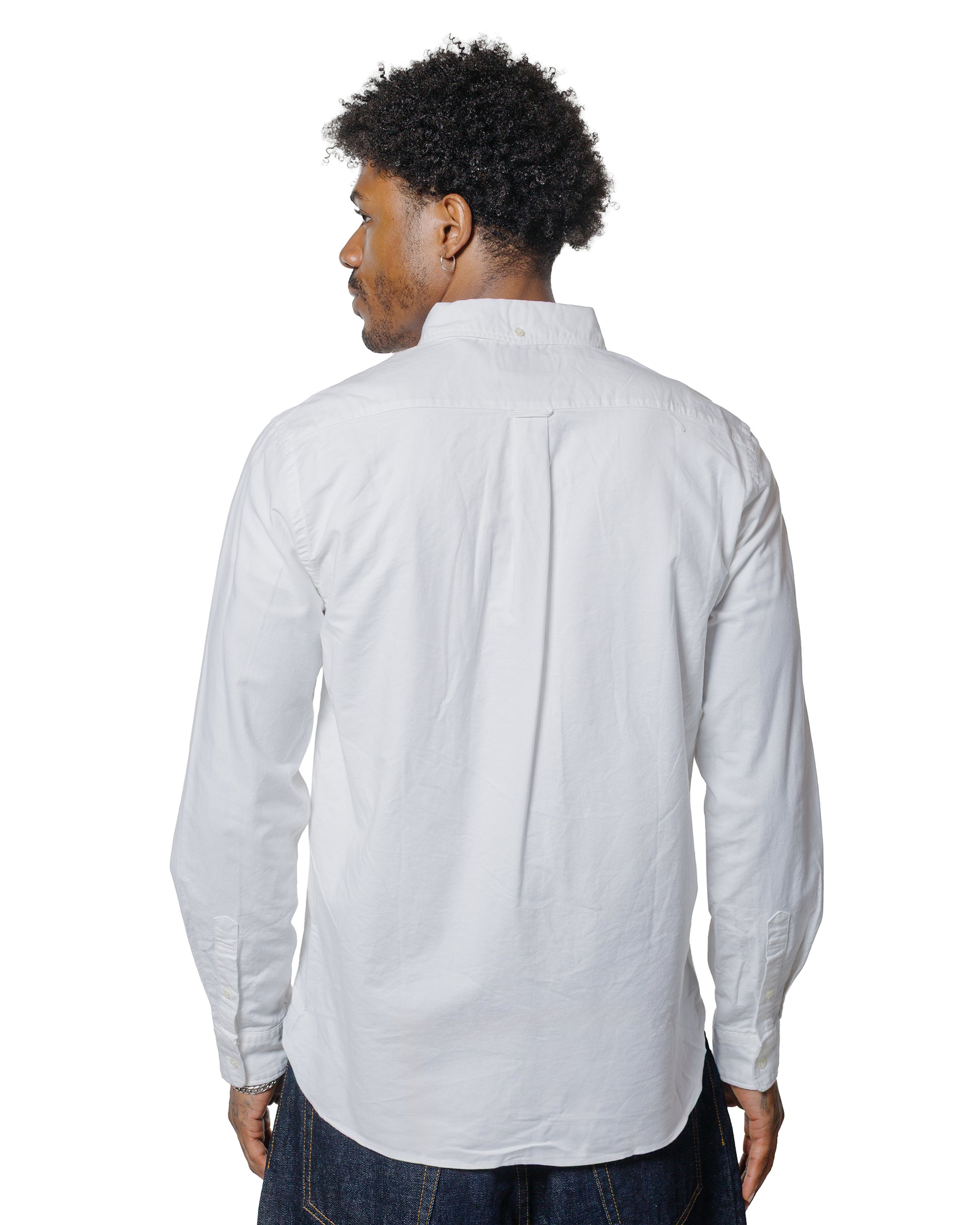 Beams Plus B.D. Oxford White