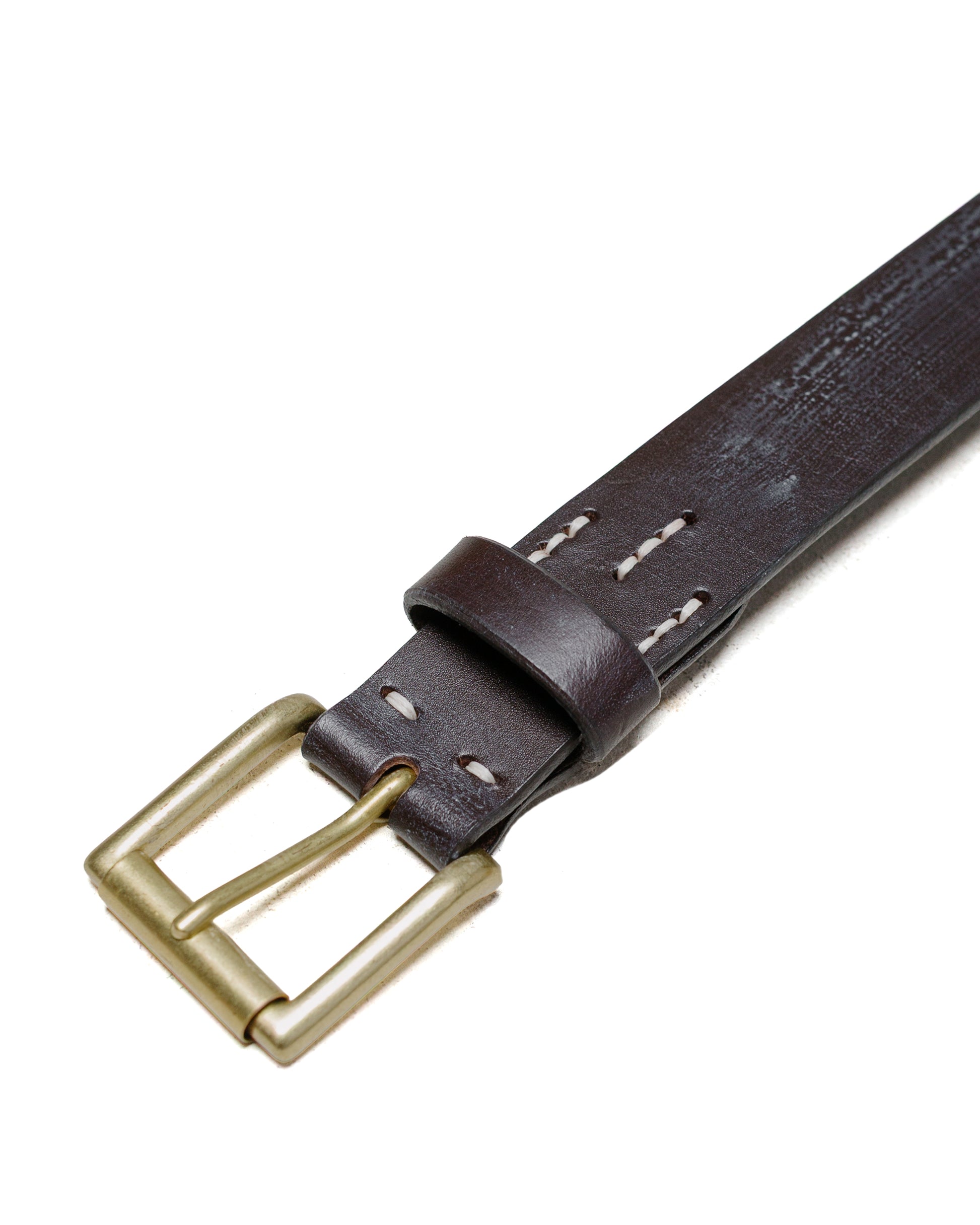 Beams Plus Bridle Leather Belt Brown