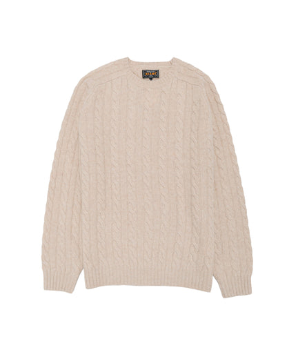 Beams Plus Cable Crew 5G Beige