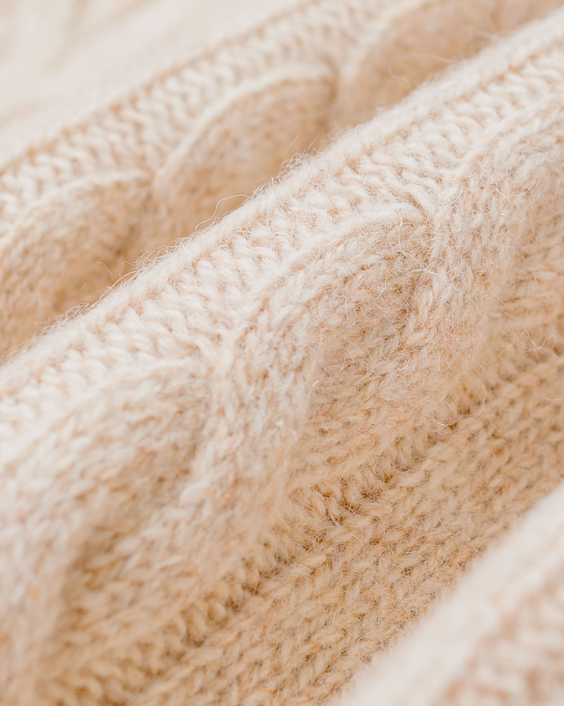 Beams Plus Cable Crew 5G Beige