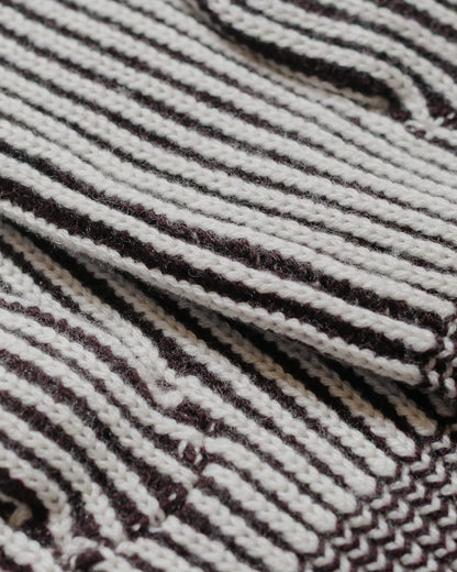 Beams Plus Cashmere Rib Mitten Light Brown