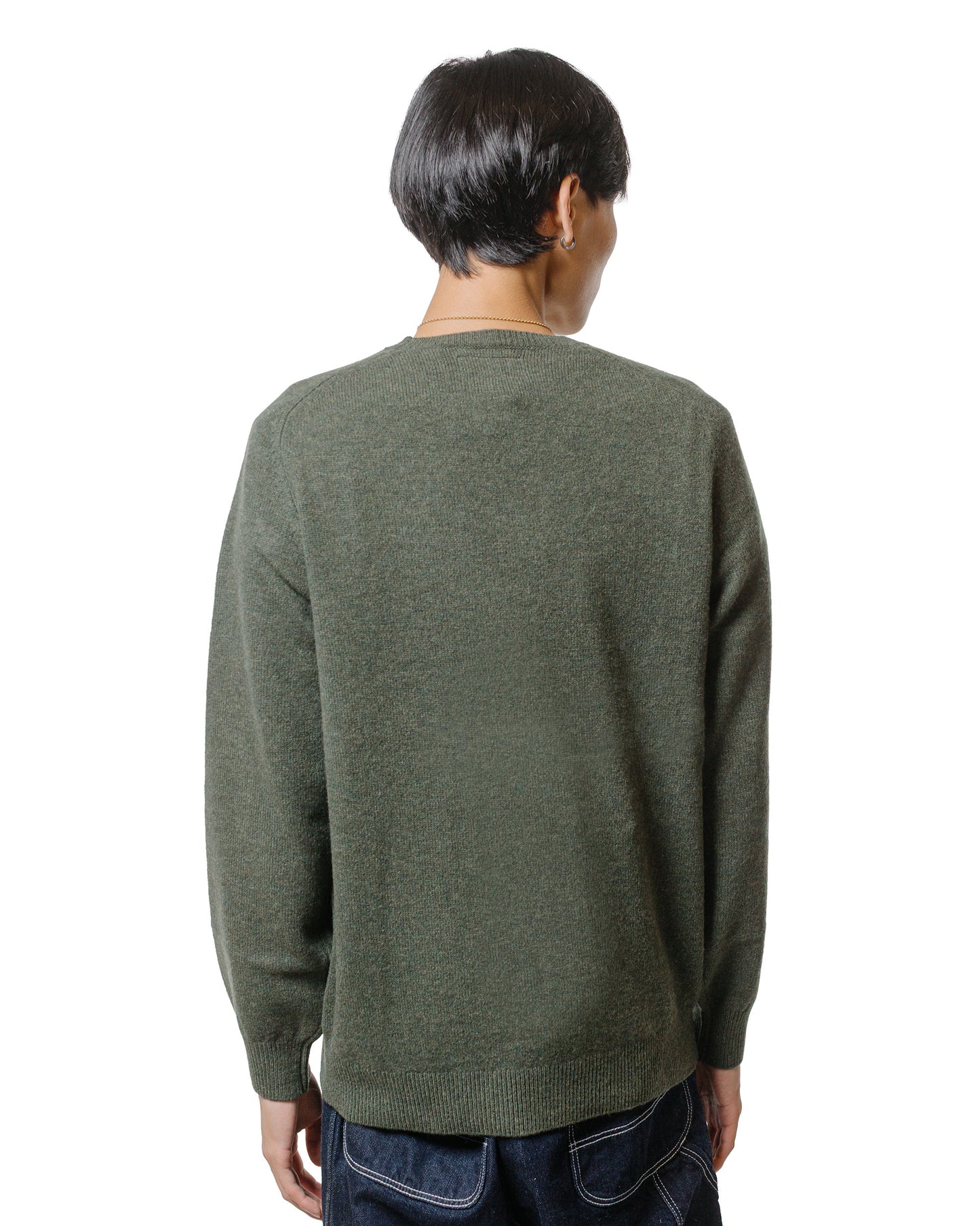 Beams Plus Crew 9G Green