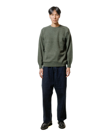 Beams Plus Crew 9G Green