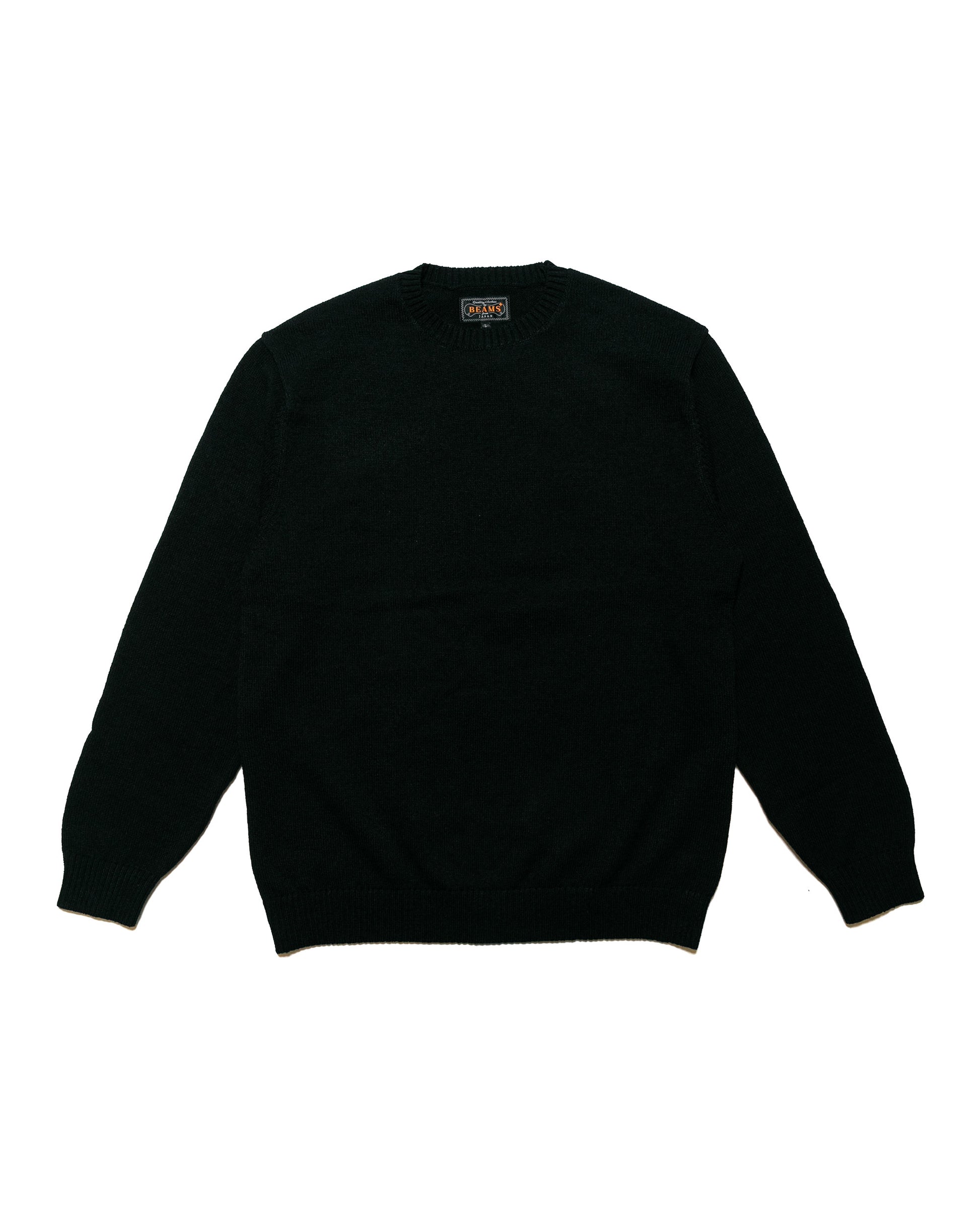 Beams Plus Crew Lily 7G Black