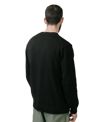 Beams Plus Crew Lily 7G Black model back