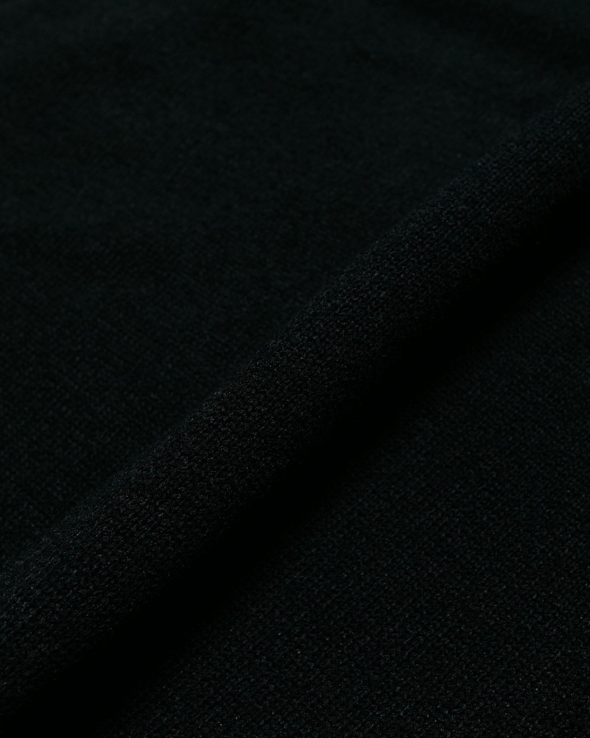 Beams Plus Crew Lily 7G Black fabric