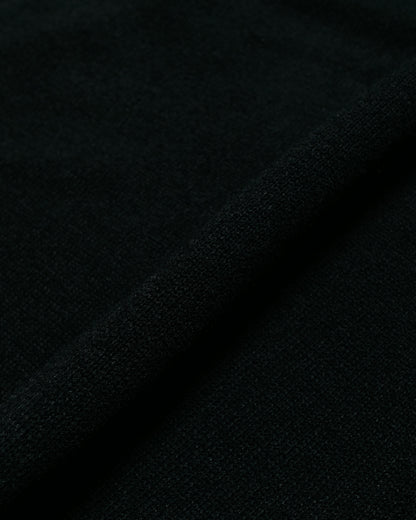 Beams Plus Crew Lily 7G Black fabric