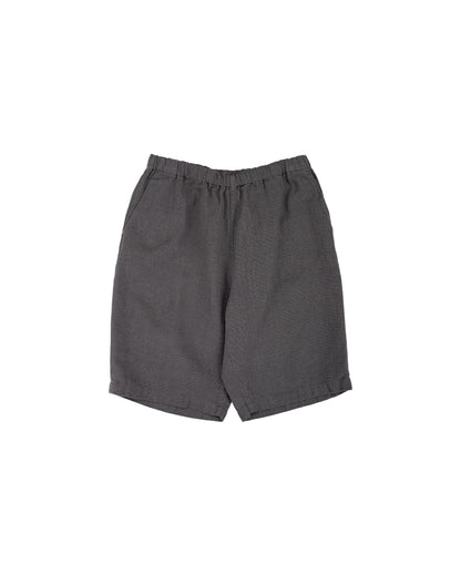 Beams Plus Easy Shorts Cotton Linen Grey