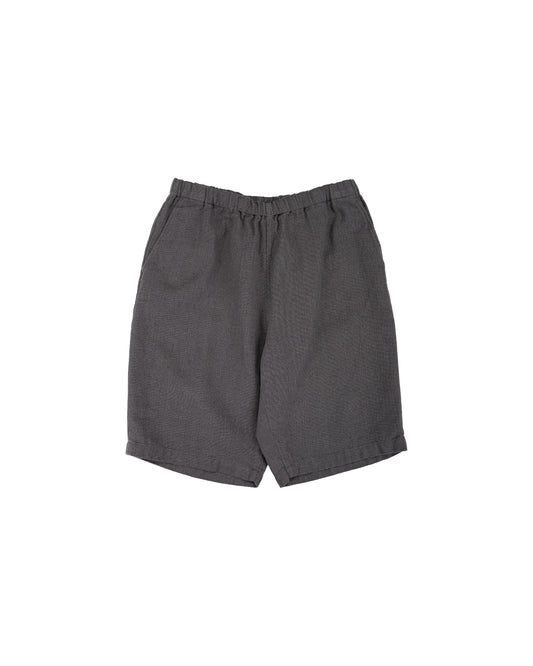 Beams Plus Easy Shorts Cotton Linen Grey