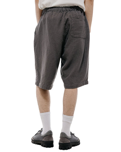 Beams Plus Easy Shorts Cotton Linen Grey