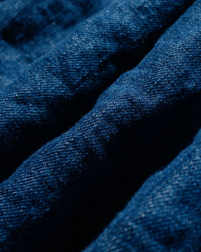 Beams Plus Engineer Jacket Twill Linen Indigo