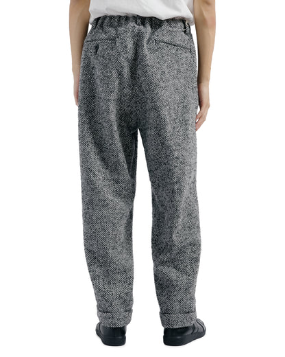 lost & found Beams Plus Beams Plus Ivy Lounge Trousers Herringbone Black