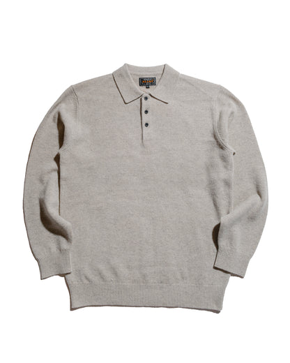 Beams Plus Knit Polo 9G Beige
