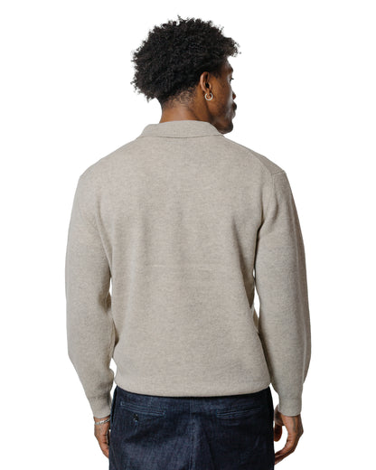 Beams Plus Knit Polo 9G Beige