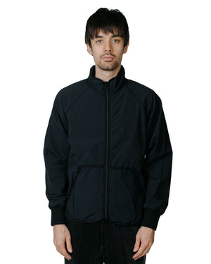 Beams Plus MIL Liner Jersey Back Fleece Black model front