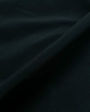 Beams Plus MIL Liner Jersey Back Fleece Black fabric