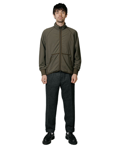 Beams Plus MIL Liner Jersey Back Fleece Olive model full