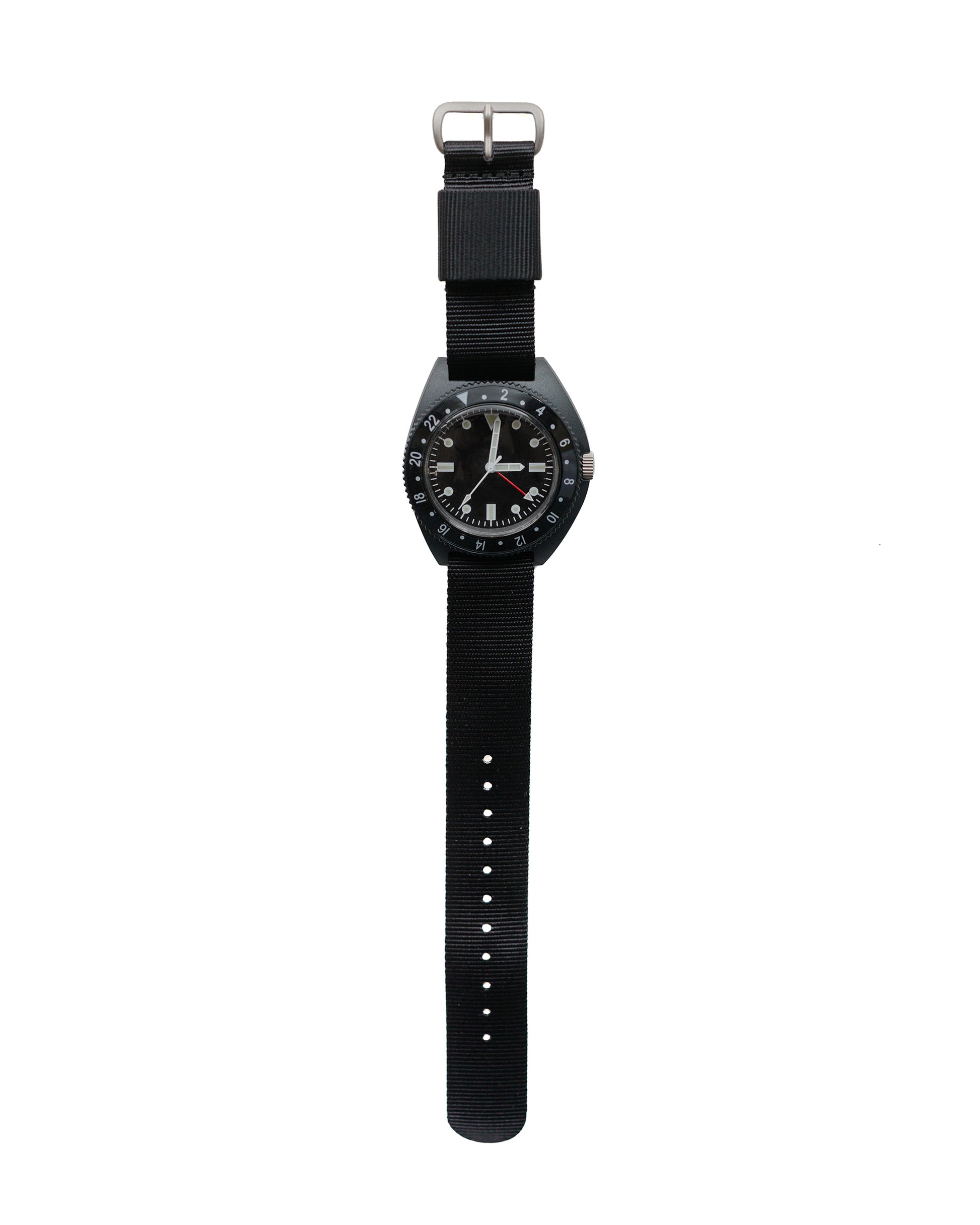 Beams Plus MIL Travel Watch Type-P24 Black