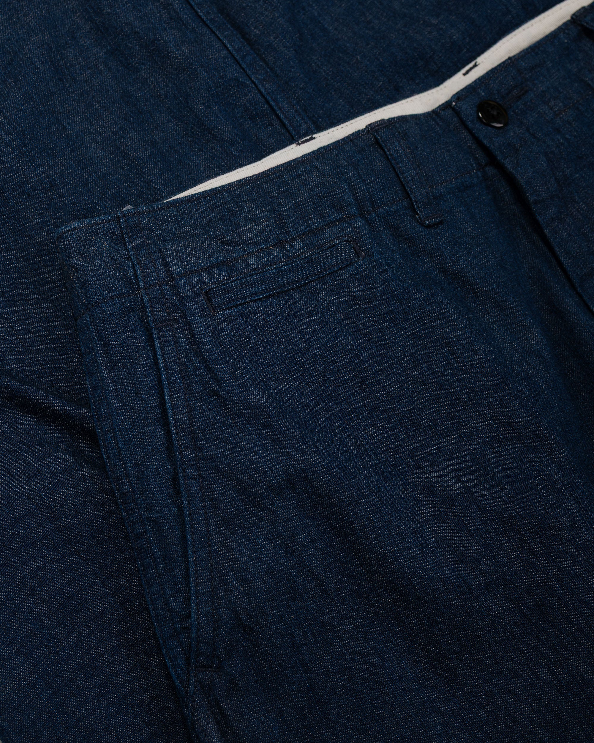 Beams Plus MIL Trousers Denim Indigo