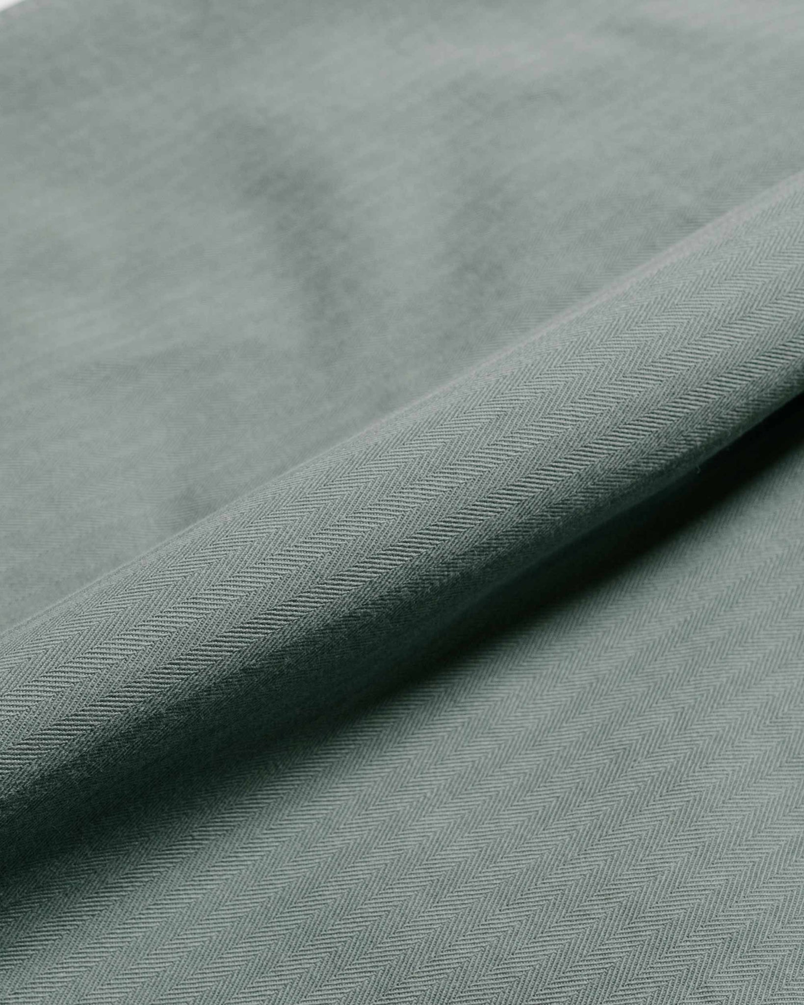 Beams Plus MIL Trousers Herringbone Sage Fabric