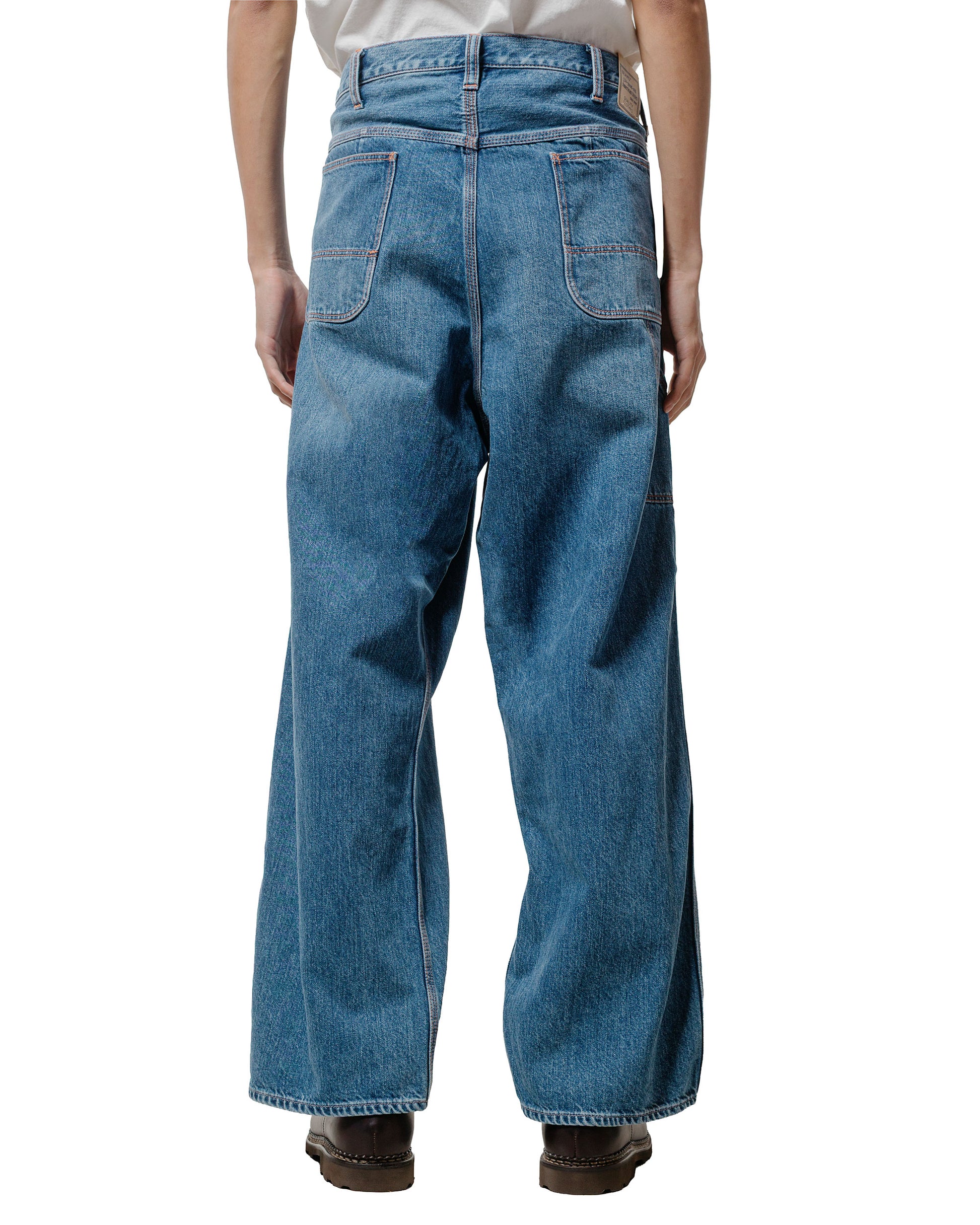Beams Plus Painter Pants Denim Used Wash