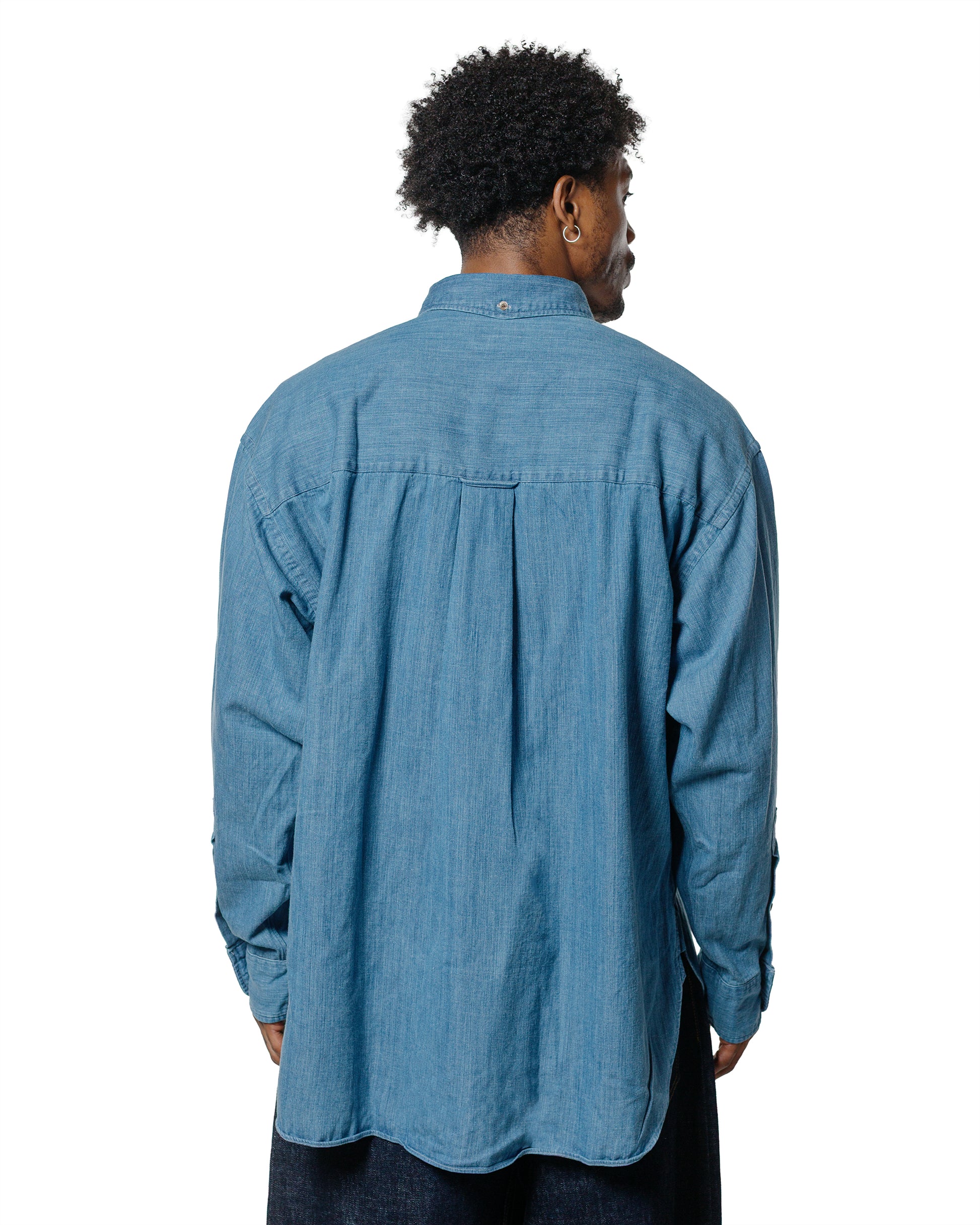 Beams Plus Studio Nicholson Lisa Denim Shirt Faded Wash