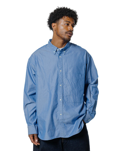 Beams Plus Studio Nicholson Lisa Oxford Shirt Blue