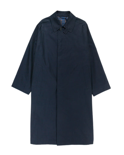 Beams Plus Studio Nicholson Peter Coat Gabardine Darkest Navy