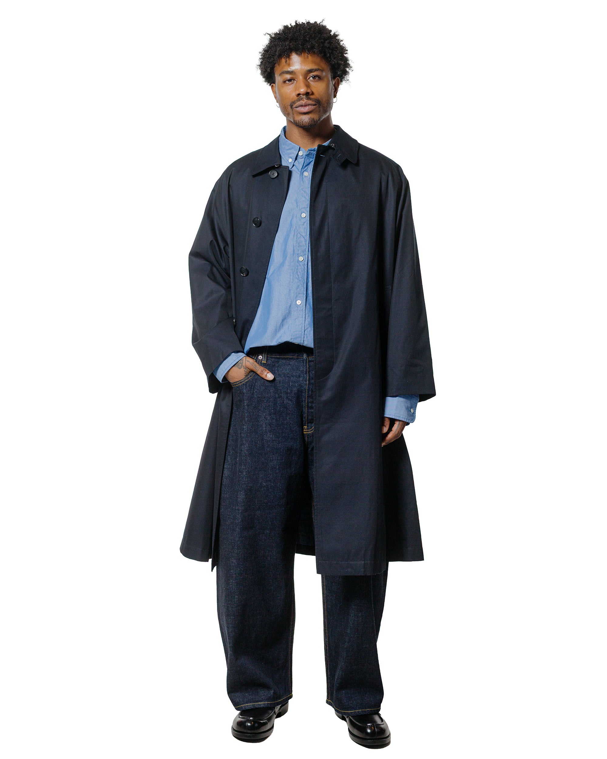 Beams Plus x Studio Nicholson Lisa オックスフォードシャツ ブルー