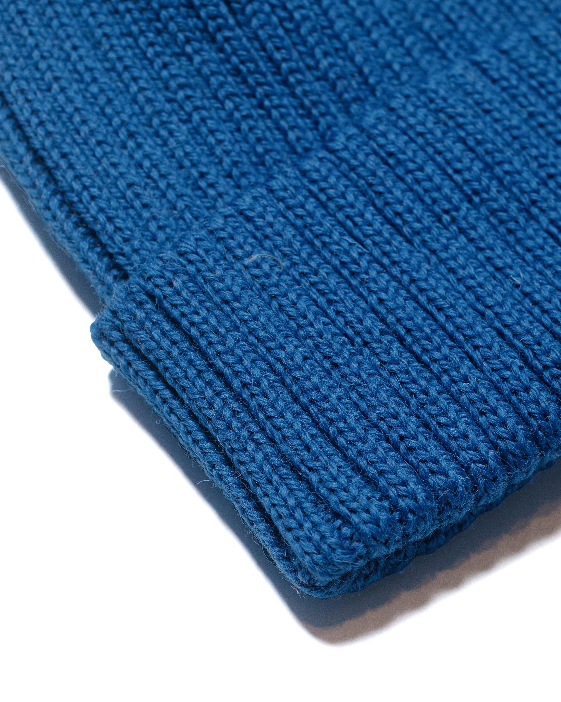 Beams Plus Wool Watch Cap Blue fabric