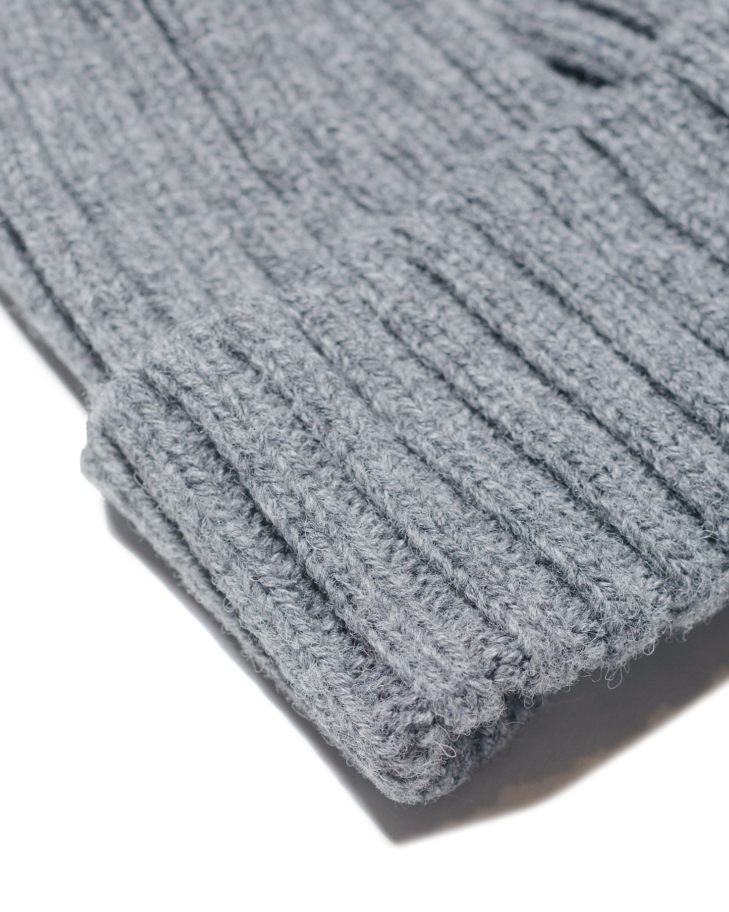 Beams Plus Wool Watch Cap Grey fabric