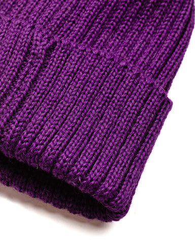 Beams Plus Wool Watch Cap Purple 